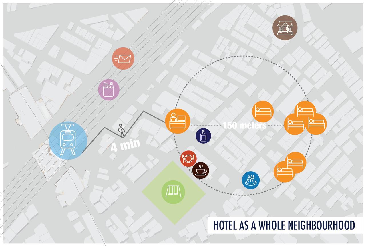 Sekai Hotel Mangetsu Osaka Ngoại thất bức ảnh