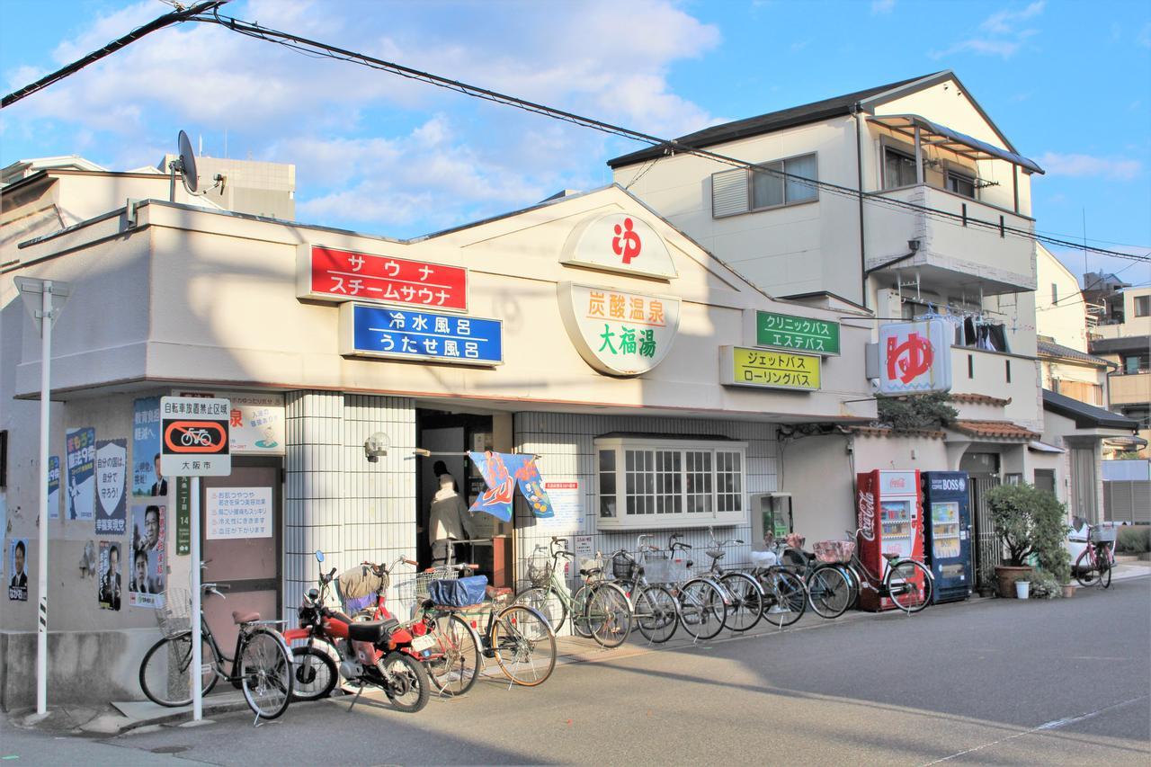 Sekai Hotel Mangetsu Osaka Ngoại thất bức ảnh
